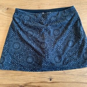 Tranquility Geometric Print Gray Skirt Skort‎ Women’s Small Preloved